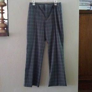 Chapter Club Grey Checkered Pants